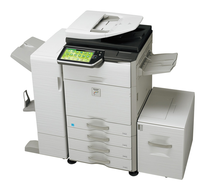 SHARP MX-3110N - Sharp copiers Chicago - Color MFP copiers - Used