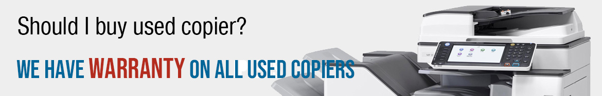 Used Copiers for Sale Warranty